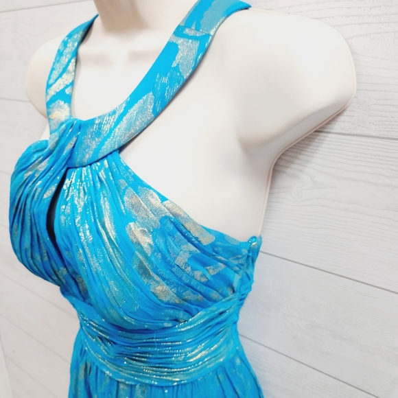 Aidan Mattox Silk Cocktail Dress - Picture 3 of 10